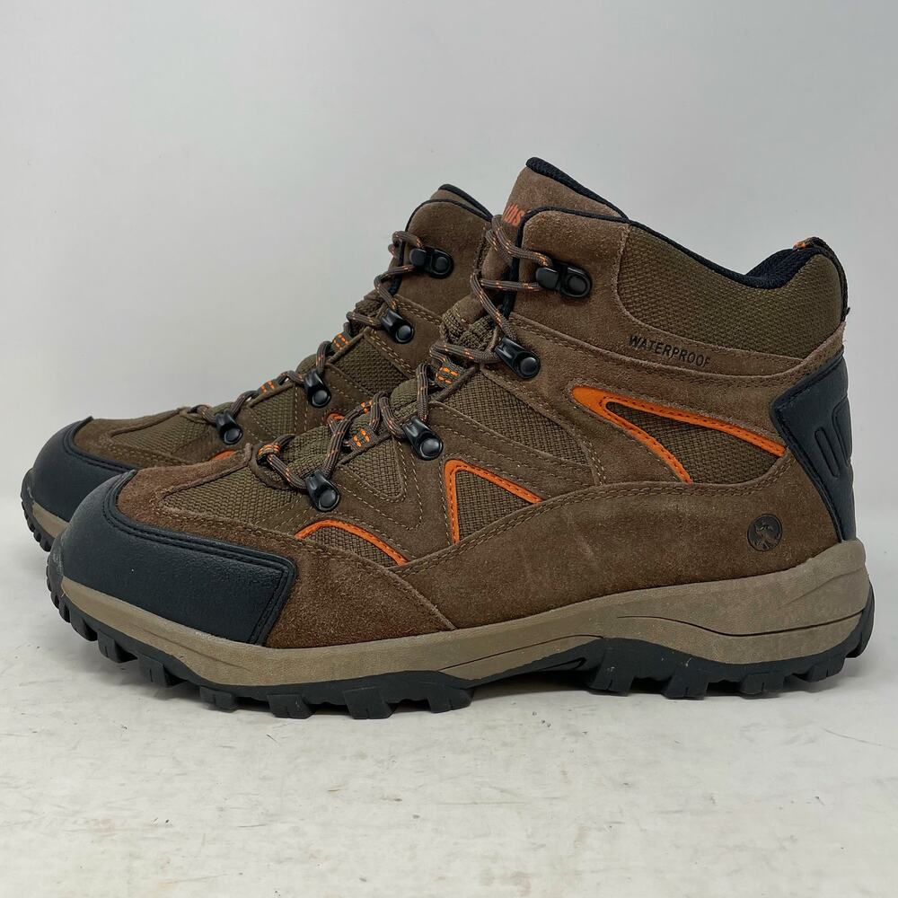 Northside Brown & Orange Suede Hiking Boots Mens Size 13